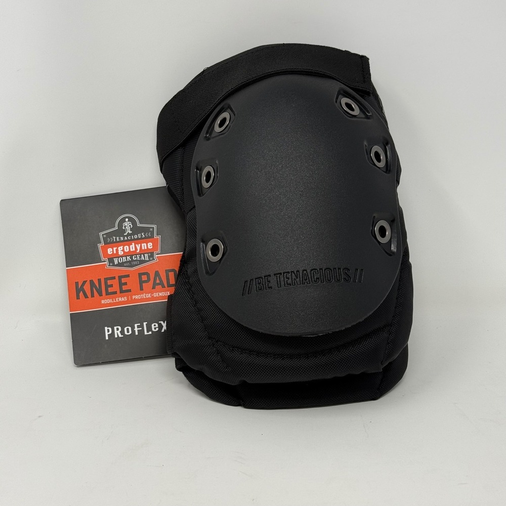 Ergodyne ProFlex 335HL Slip-Resistant Knee Pads Black Work Gear New 18336